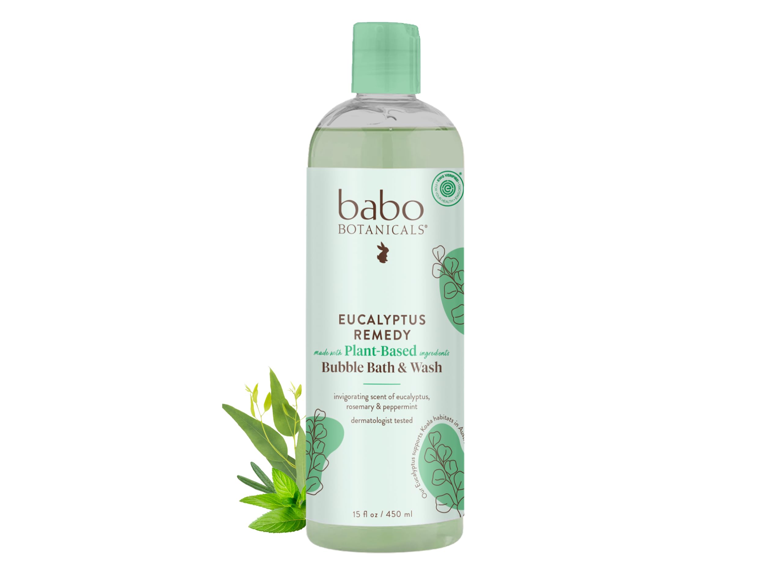 BABO Botanicals Eucalyptus Remedy 2-in-1 Bubble Bath & Wash